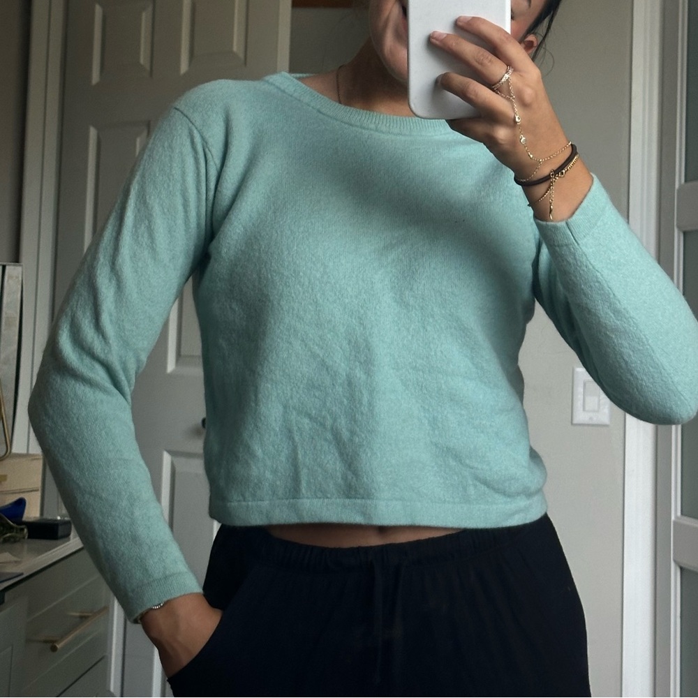 Teal Sweater